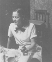 Erma Foutz, Thanksgiving Day, 1949
